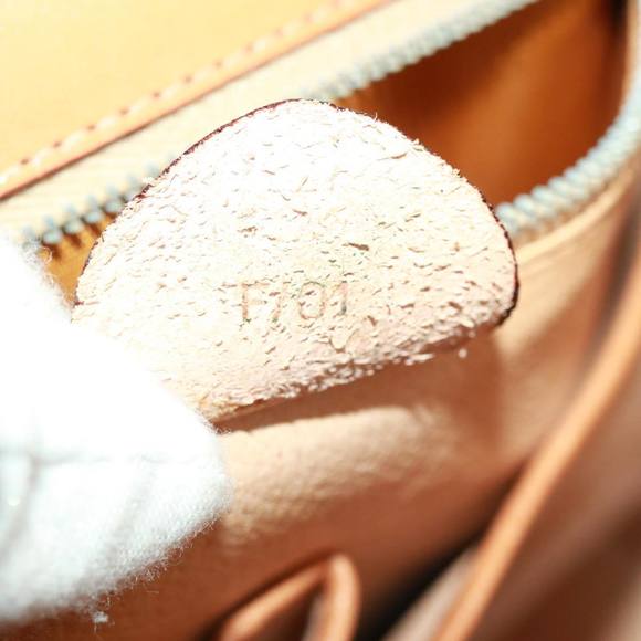 CELINE Macadam Canvas Hand Bag PVC Brown Auth 79102 - Picture 12 of 16